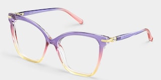 Lamar Butterfly Multicolor Glasses5