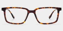 Cyrus Tortoise Rectangle Glasses1