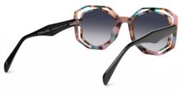 Bobbie Geometric Pink-Tortoise Glasses3