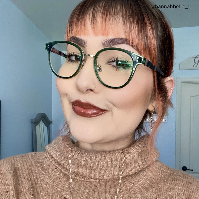 Matthew Round Green Glasses | Zeelool Glasses8