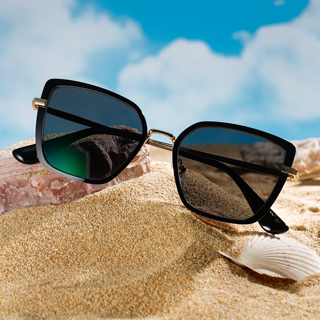 Max Square Black Glasses9