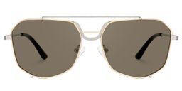 Beethoven Aviator Gold Sunglasses0