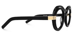 Texidor Round Black Glasses2