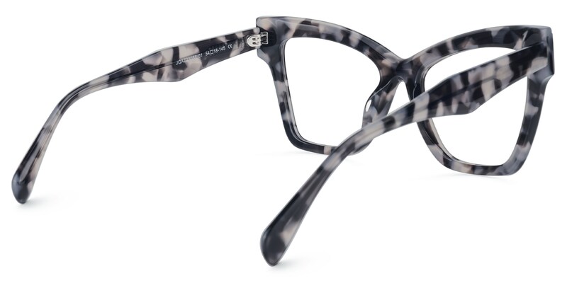Cateye Levette Gray-Tortoise Glasses deals -Zeelool Glasses3