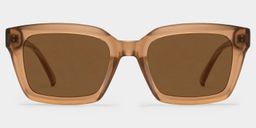 Marley Beige Rectangle Sunglasses0