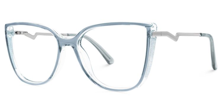 Celisa Cateye Blue Glasses
