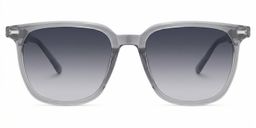 Eliza Square Grey Glasses0