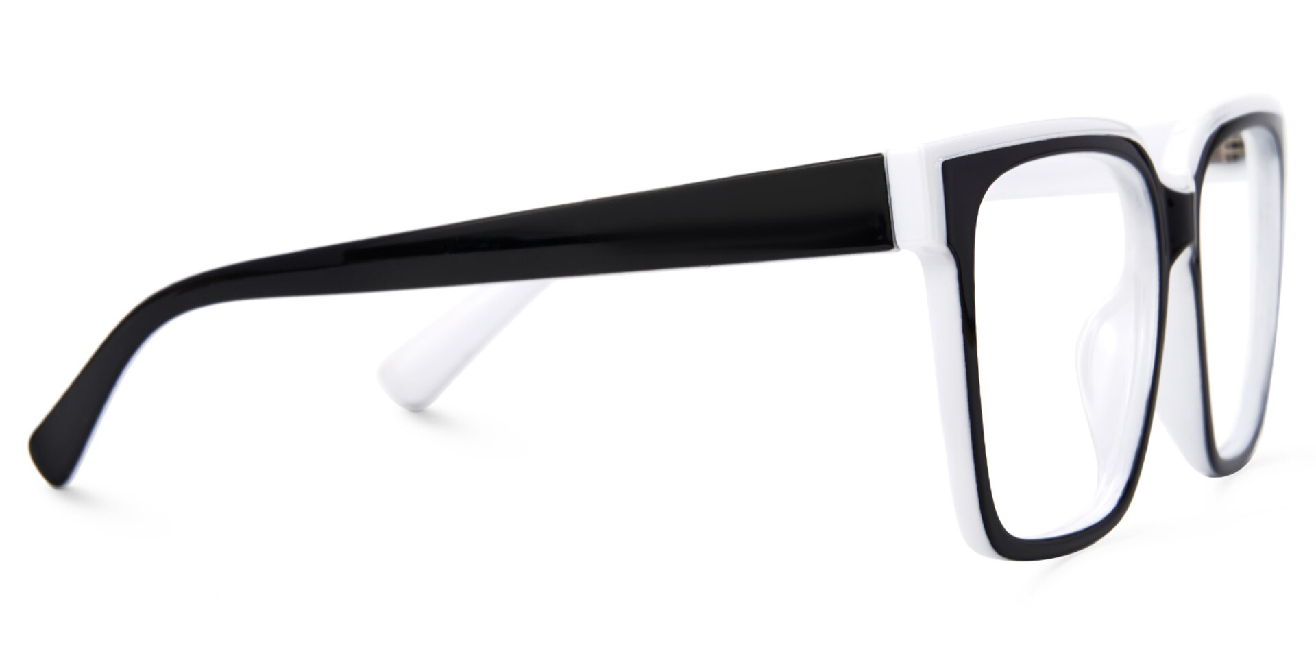 Square Renea Two-Tone Glasses deals -Zeelool Glasses2