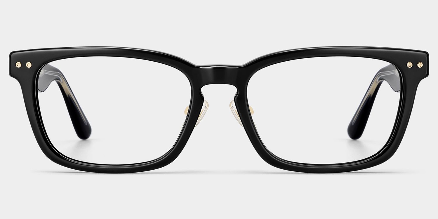 Shop Buzz Black Rectangle Eyeglasses | ZEELOOL0