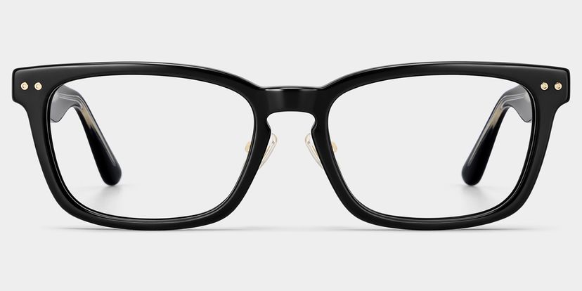 Buzz Black Rectangle Glasses
