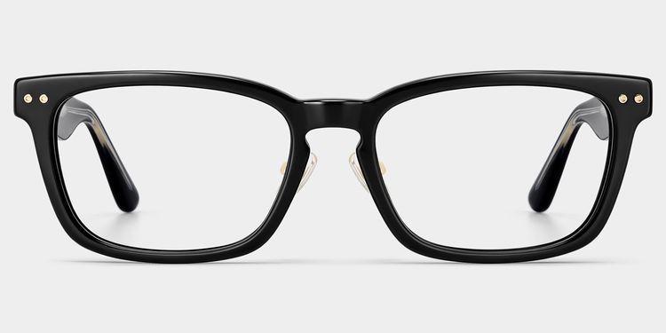Buzz Black Rectangle Glasses