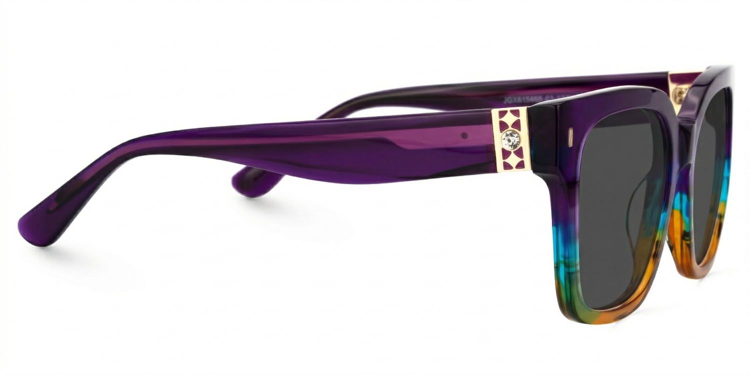 Scicluna Square Multicolor Prescription Sunglasses | ZEELOOL2