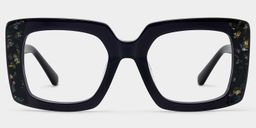 Sable Square Black Glasses1