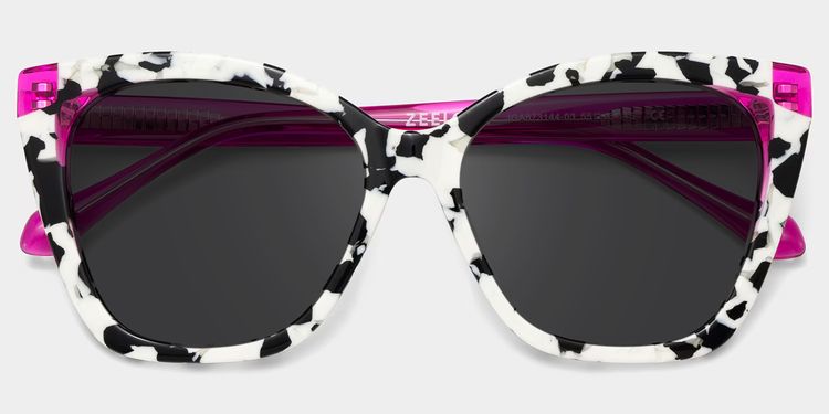 Kira Pattern Butterfly Sunglasses