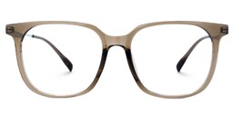 Ameedah Square Brown Glasses1