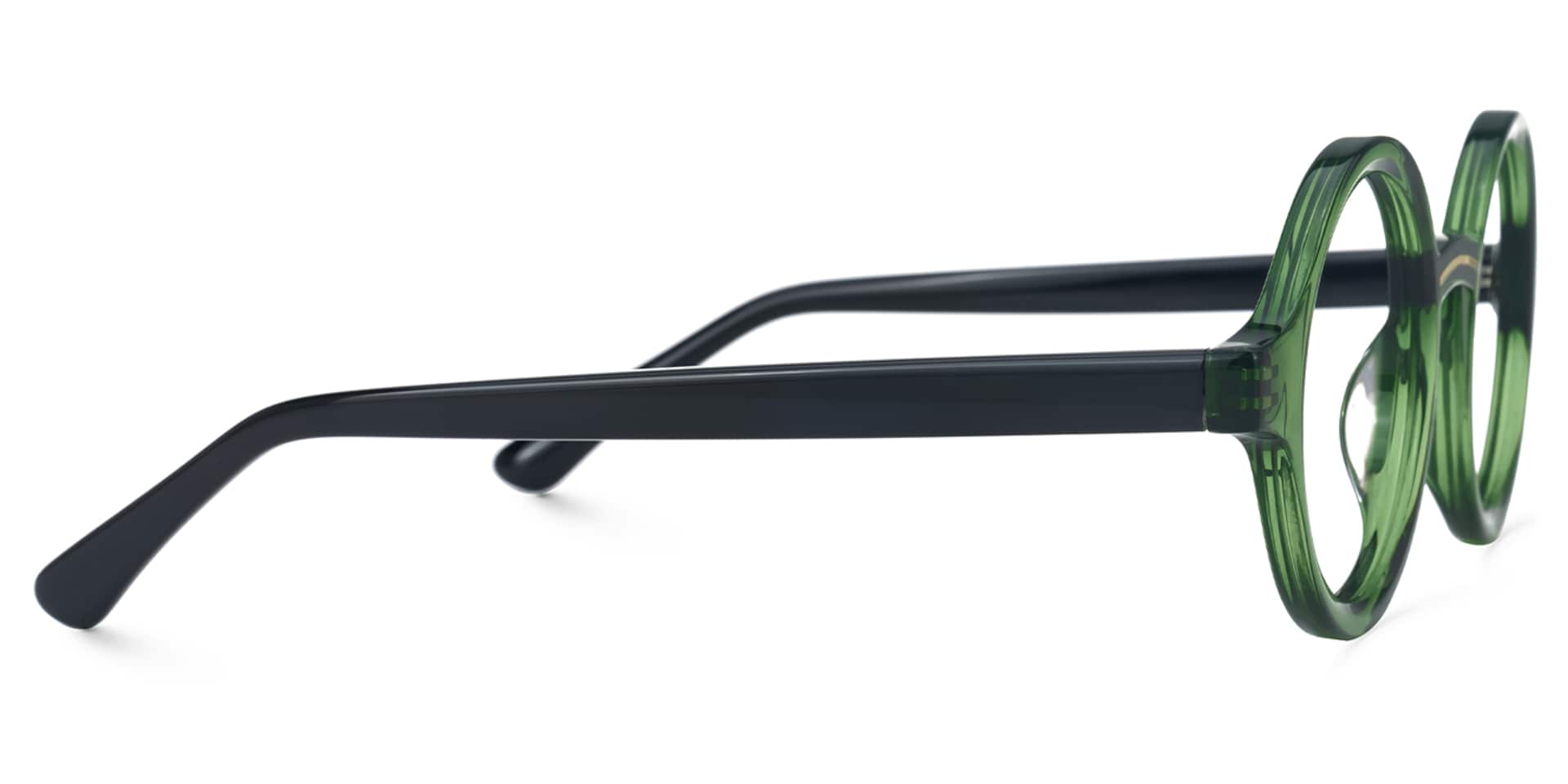 Round Netini Green Glasses deals -Zeelool Glasses2