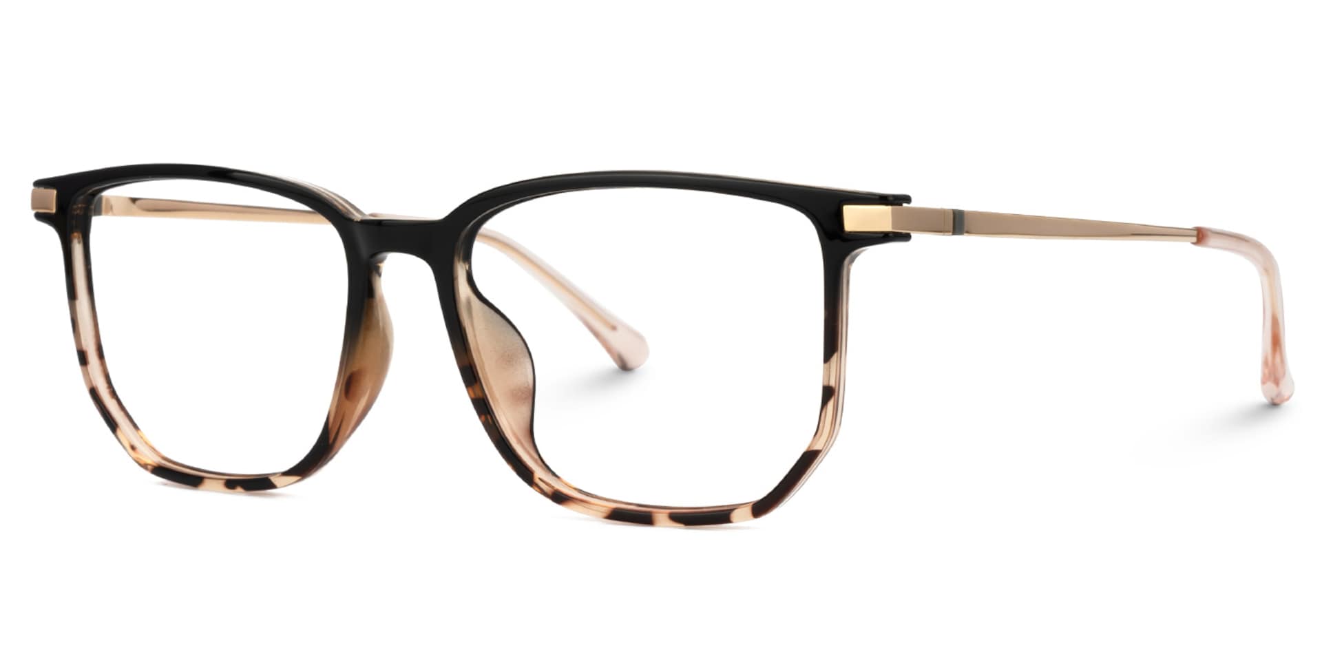 Fezell Tortoise Thin Frame Eyeglasses | Zeelool Optical1