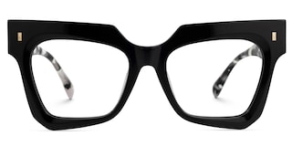Salaam Square Black Glasses0