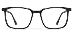Aidan Rectangle Black Glasses1