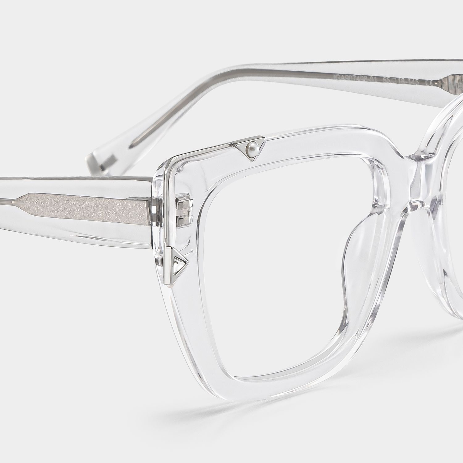Marilyn Clear Butterfly Frame Designer Glasses | ZEELOOL x Prabal