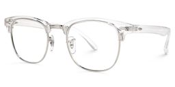 Hacker Browline Clear Glasses1