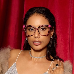 Kira Butterfly Pink Tortoise Glasses0