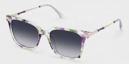 Jacqui Floral Square Glasses2