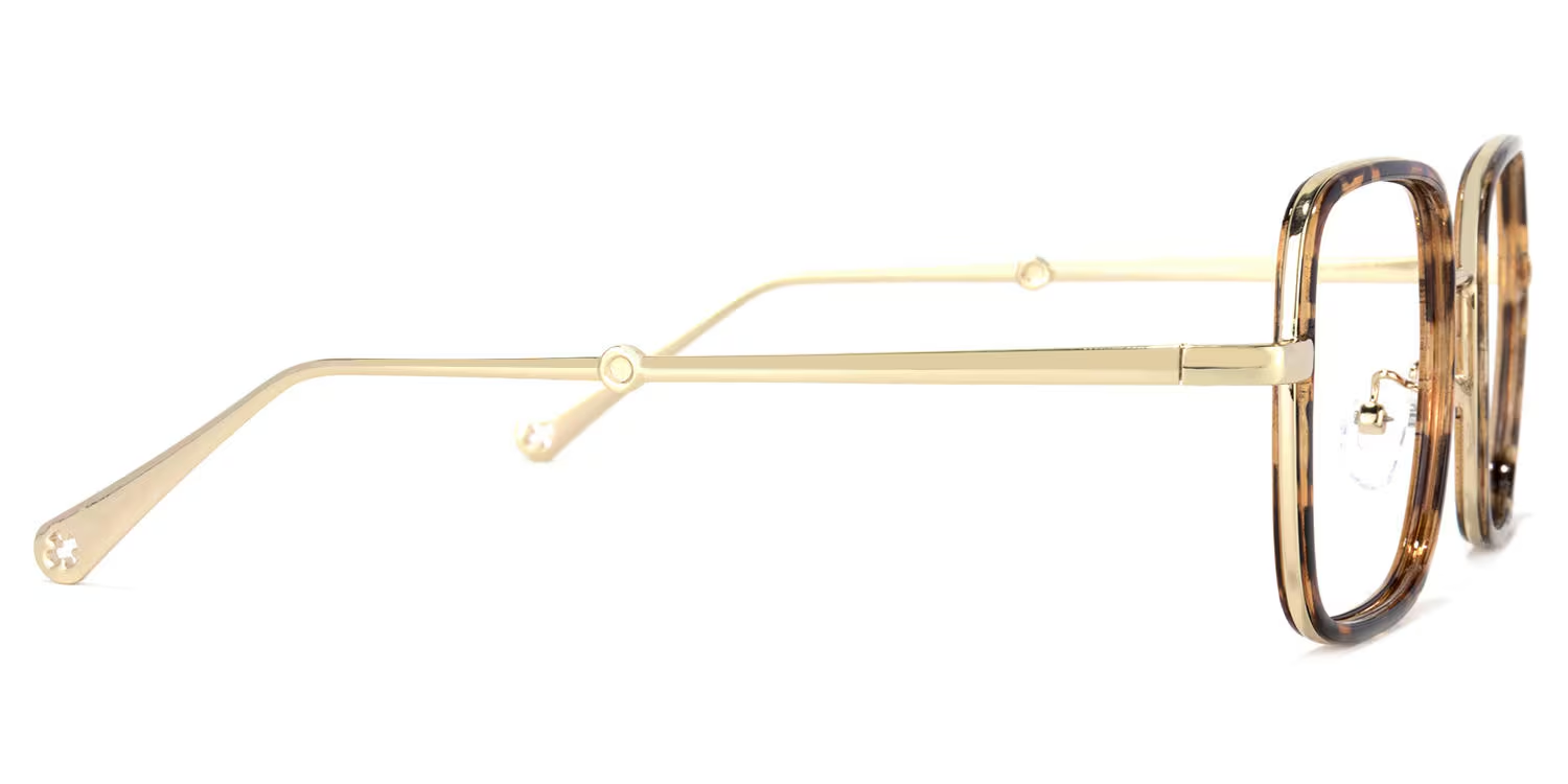 Ozzy Square Clear Glasses | Zeelool Glasses3
