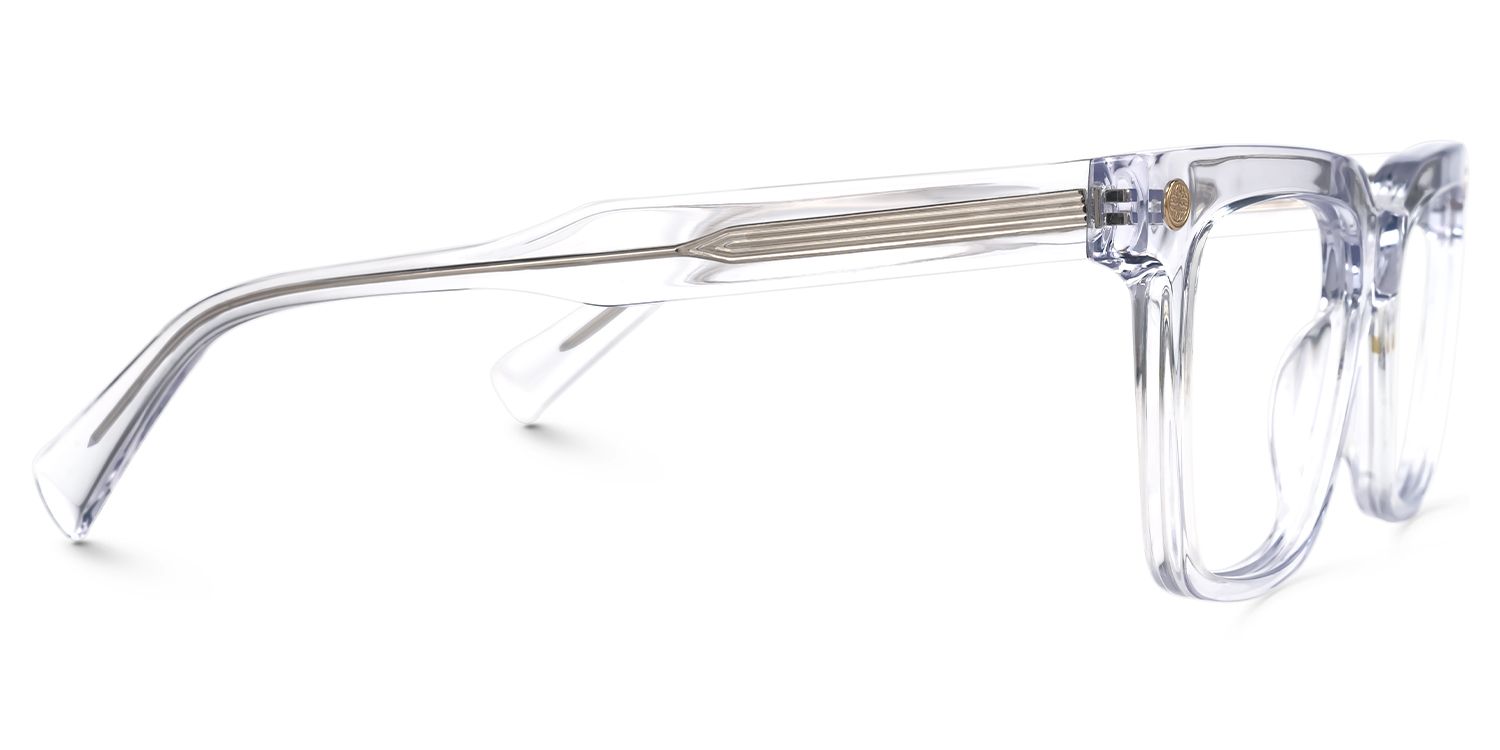 Rectangle Tiarra Clear Glasses deals -Zeelool Glasses2