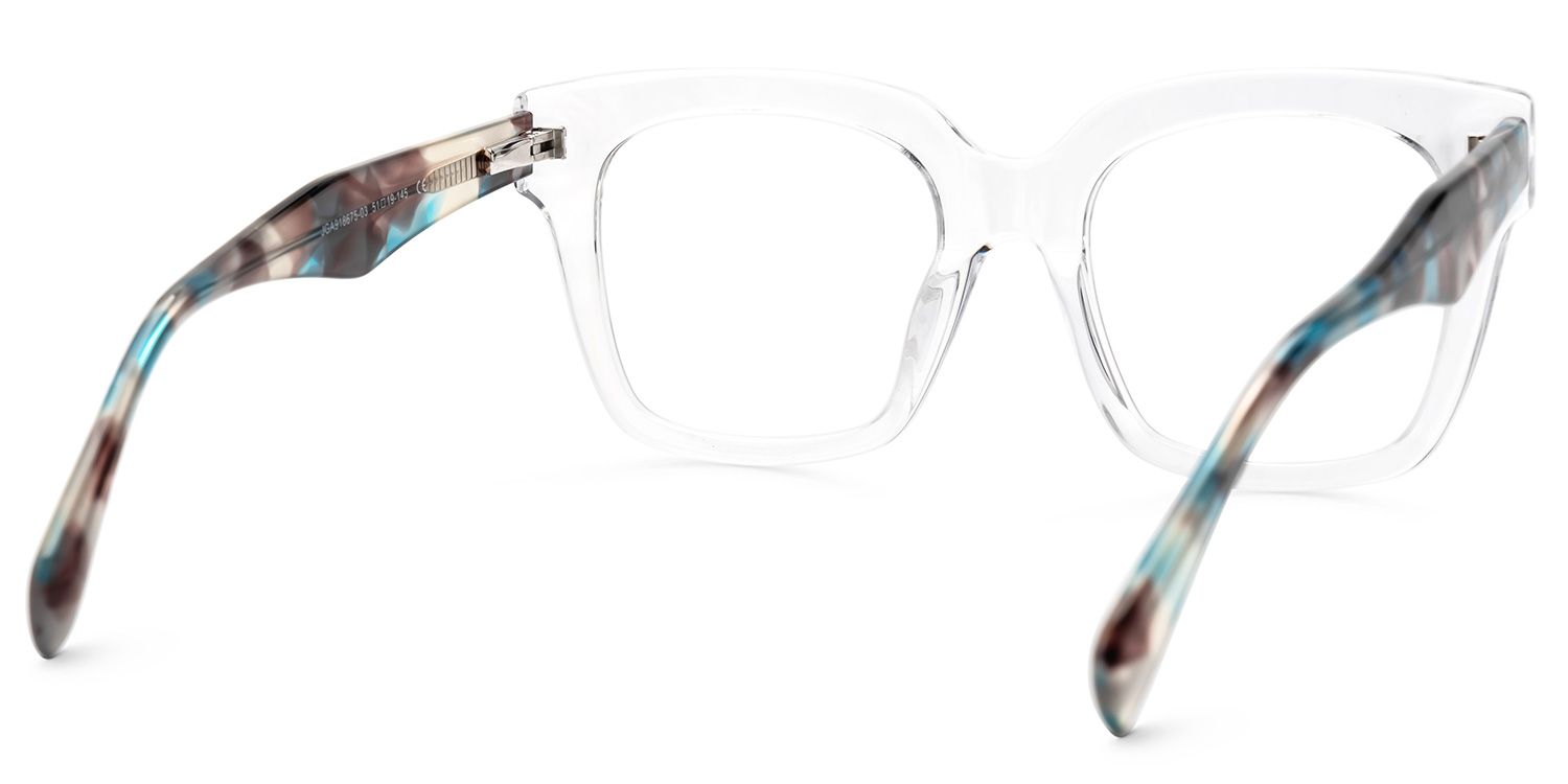 Best Clear Glasses Willard Square Glasses | Zeelool3