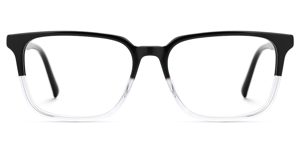 Barnhill Square Black-Crystal Glasses