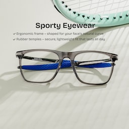 Stable Rectangle Gray Glasses2