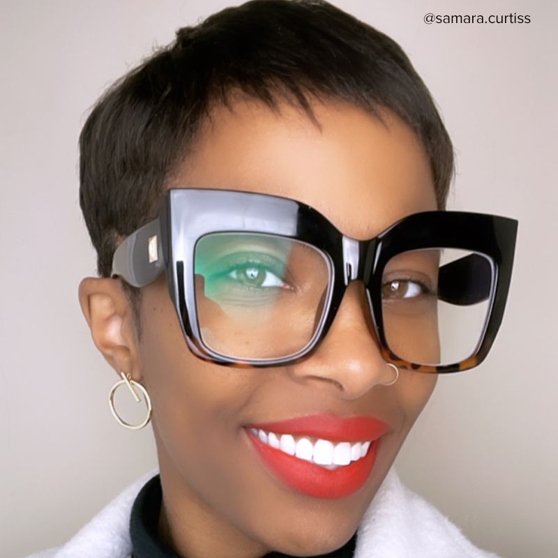 Alberta Cateye Tortoise Frame Glasses | Zeelool Optical6