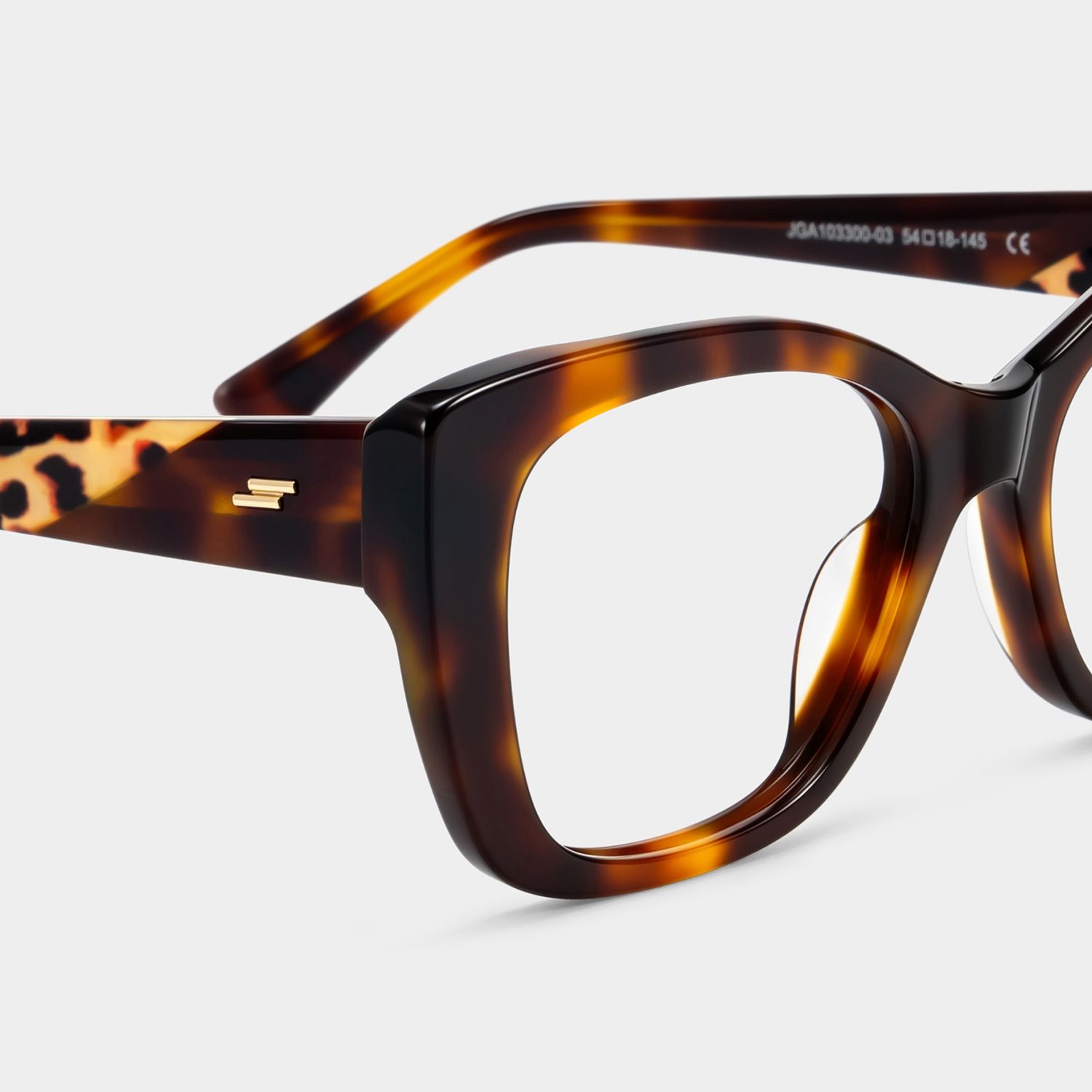 Lillian Tortoise Cat-Eye Glasses | ZEELOOL5