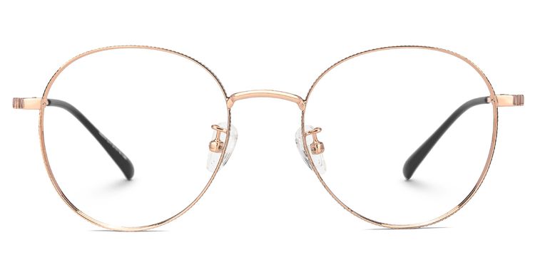 Ringstaff Round Rose-Gold Glasses