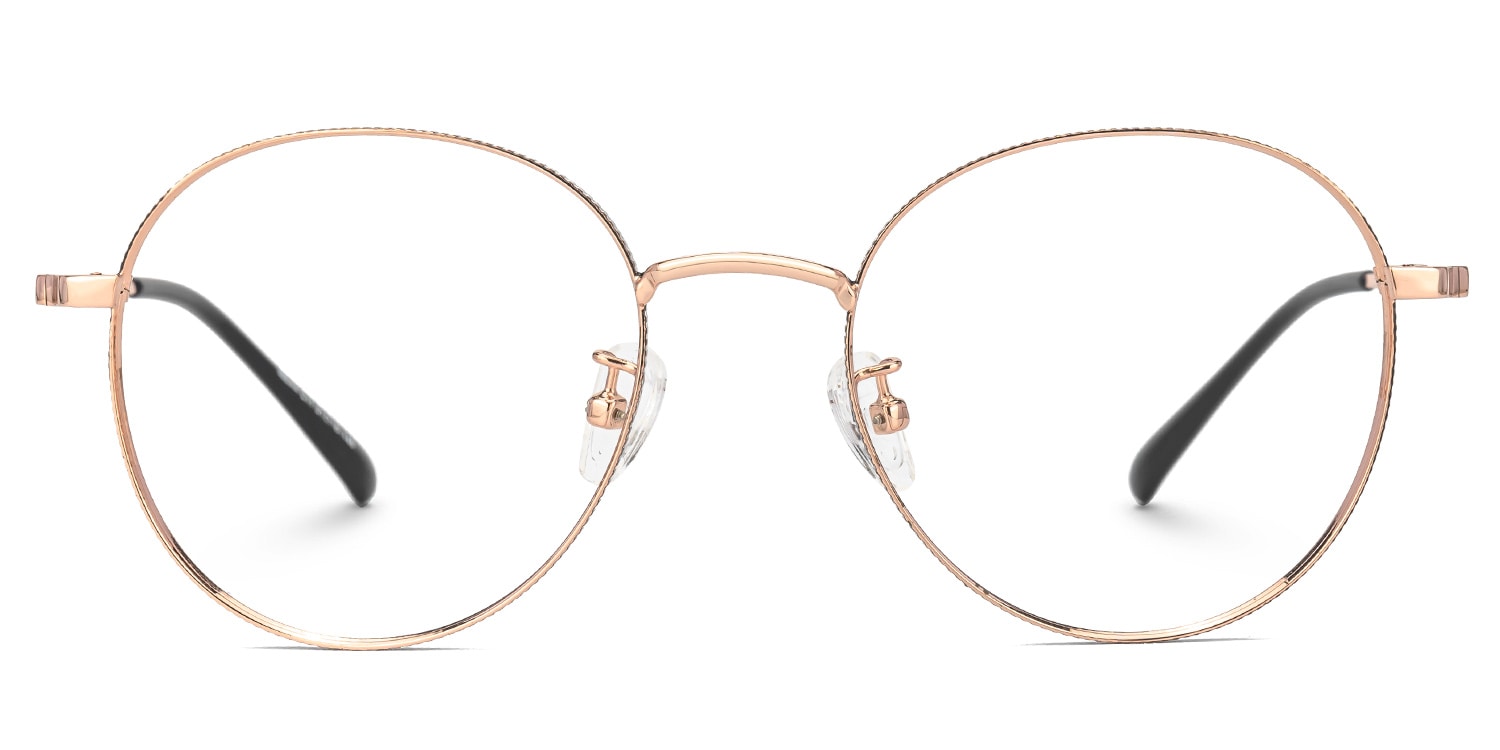 Ringstaff Round Rose-Gold Glasses
