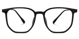 Bianca Geometric Black Glasses0