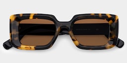 Eira Rectangle Tortoise Polarized Sunglasses1