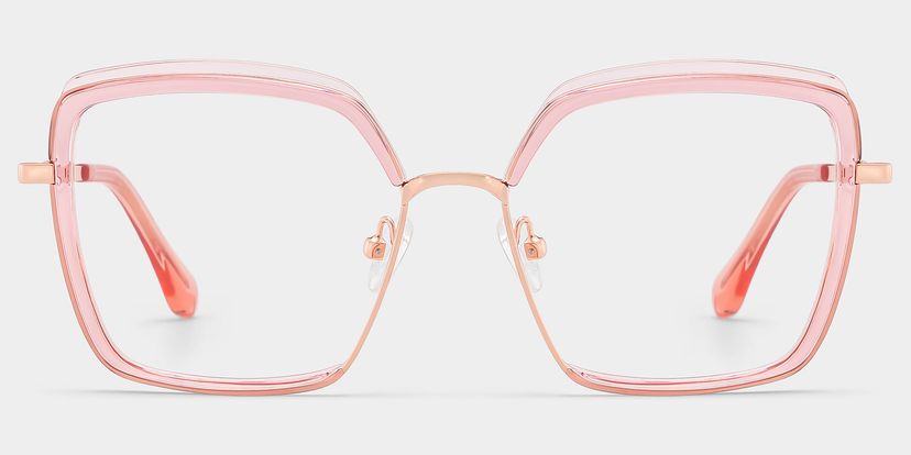 Cordaro Square Pink Glasses