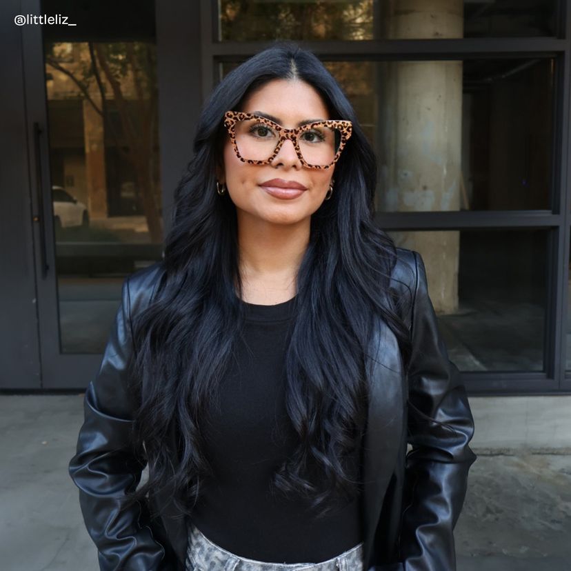 Ansyah Cateye Leopard Glasses