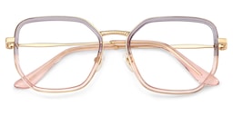 Levi Geometric Grey Pink Glasses2
