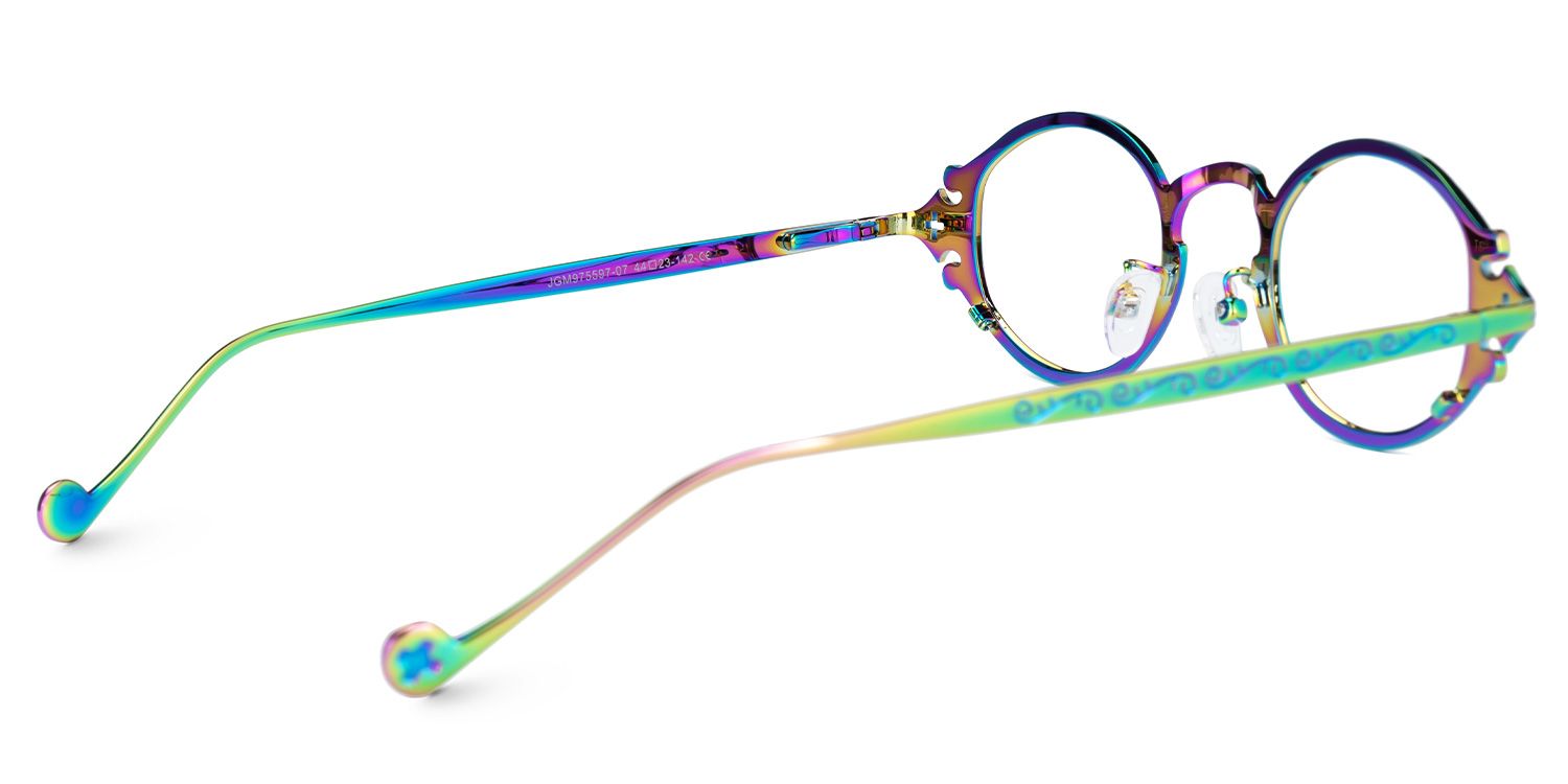 Oval Serena Multicolor Glasses deals -Zeelool Glasses