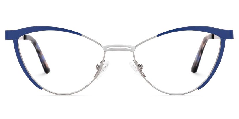 Sydney Cat Eye Blue Glasses