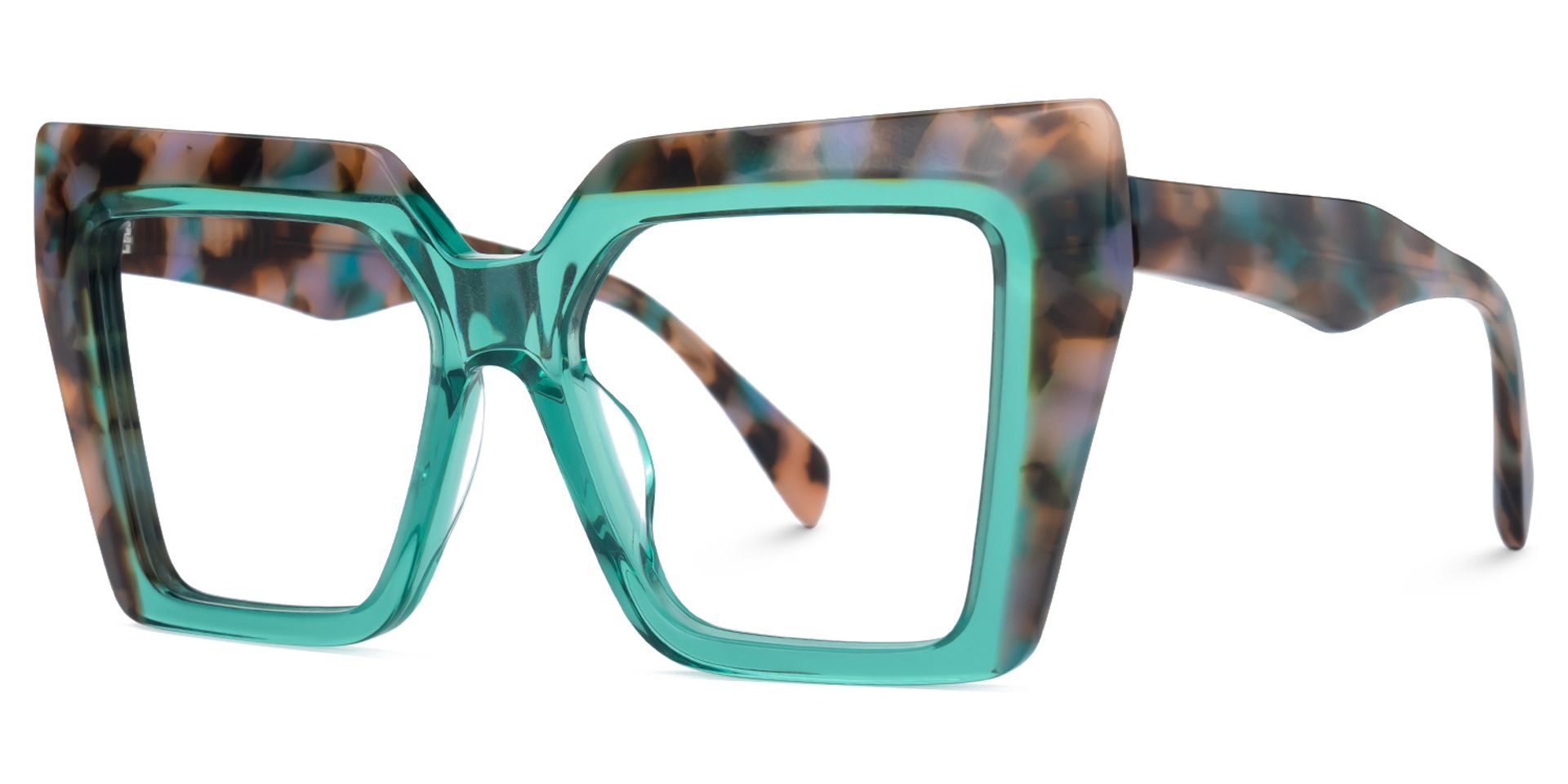 Acetate Kaliyana Eyeglasses, Kaliyana Square Glasses -Zeelool Glasses1