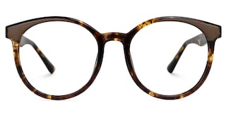 Jumesha Round Tortoise Glasses0