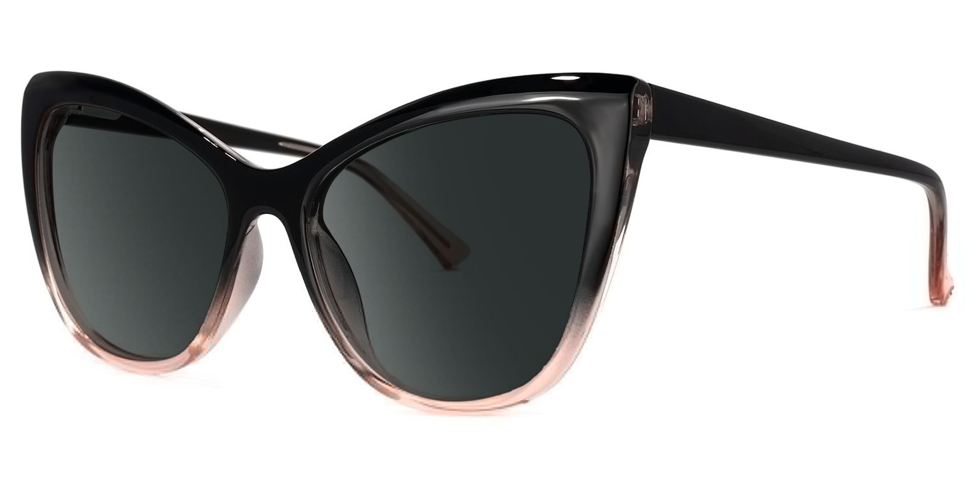 Shelby Cateye Black-Pink Sunglasses | Zeelool Glasses1