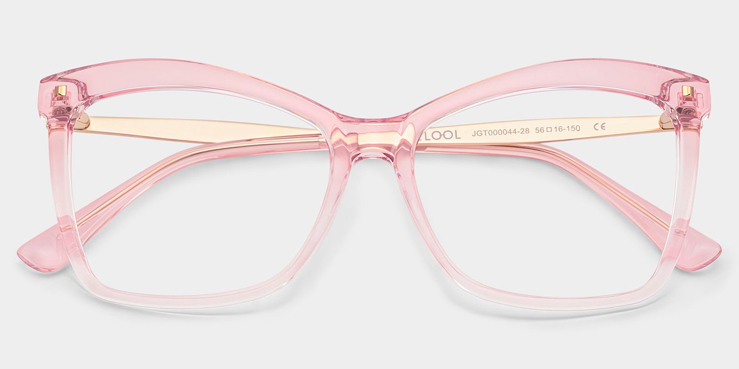Isaebella Butterfly Pink Color Frame Glasses for Women | Zeelool2