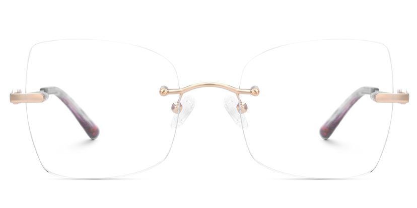 Tierney Butterfly Gold Glasses
