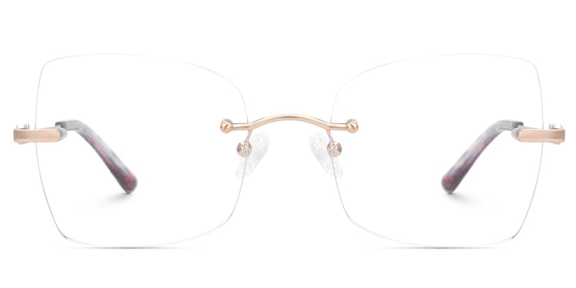 Tierney Butterfly Gold Glasses