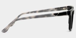 Travis Rectangle Black Glasses3